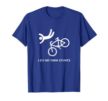 Load image into Gallery viewer, Bike Lovers - I do my own stunts T-Shirt
