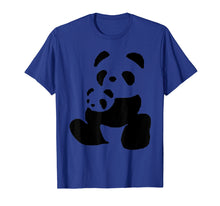 Load image into Gallery viewer, Cute Panda Bear Family Tshirt
