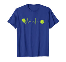 Load image into Gallery viewer, Pickleball Heartbeat T-Shirt Funny Pickleball Tee
