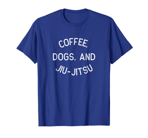 Coffee Dogs Jiu Jitsu Shirt for BJJ, Jujitsu Gift