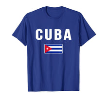 Load image into Gallery viewer, Cuba T-shirt Cuban Flag Souvenir Love Gift
