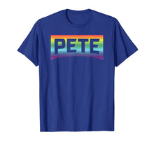 Load image into Gallery viewer, PETE Rainbow Pride Mayor Buttigieg 2020 Political T-shirt
