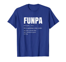 Load image into Gallery viewer, Funny FUNPA Fun Grandpa Novelty T Shirt
