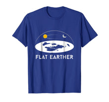 Load image into Gallery viewer, Flat Earther T-Shirt Flat Earth Theory Society Tee
