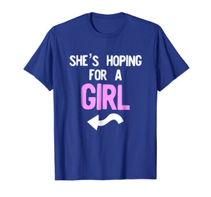 Mens Gender reveal matching shirts for mom and dad gender party