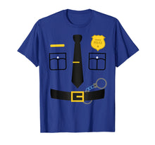 Load image into Gallery viewer, Police Uniform Costume Halloween T-Shirt Kids Adult Design

