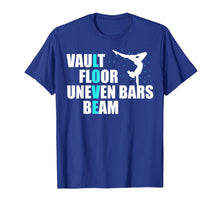 Load image into Gallery viewer, LOVE Gymnastics | Vault, Floor, Uneven Bars, Beam T-Shirt
