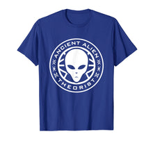 Load image into Gallery viewer, Ancient Alien Theorist Alien Head Conspiracy T Shirt
