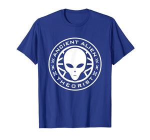 Ancient Alien Theorist Alien Head Conspiracy T Shirt