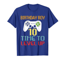 Load image into Gallery viewer, Kids Level 10 Unlocked T-Shirt 10th Video Gamer Birthday Gif
