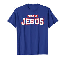 Load image into Gallery viewer, Team Jesus Weathered And Distressed Christian T-Shirt
