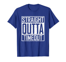 Load image into Gallery viewer, Straight Outta Timeout Funny Gift T Shirt Men, Women, Kids

