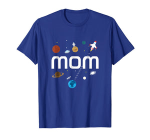 Mom Outer Space Birthday Party T-Shirt