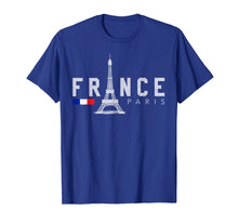 Load image into Gallery viewer, France Paris T-Shirt French Flag Eiffel Tower Souvenir Gift
