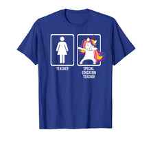 Load image into Gallery viewer, DABBING UNICORN SPECIAL EDUCATION TEACHER T-Shirt Gift Dab

