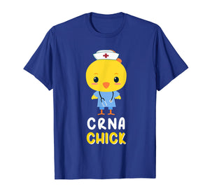 CRNA Chick Anesthesia Shirt with Stethoscope For Mothers Day