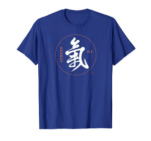 Aikido T-shirt, Reiki T-shirt, Energy / Ki Kanji Calligraphy