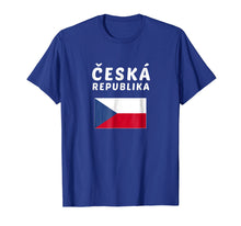 Load image into Gallery viewer, Czech Republic T-shirt Czech Tee Flag souvenir Gift
