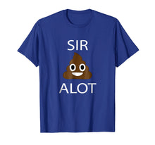 Load image into Gallery viewer, Emoji Shirt Sir Poop Alot Emoji Funny Shirt Poop Emoji Shirt
