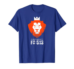 Distressed Vintage Cincinnati Soccer FC Sincy shirt