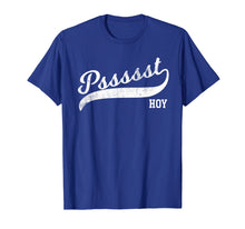Load image into Gallery viewer, Funny Filipino T-Shirt - Psst Hoy Distressed Script Tail Tee
