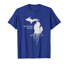 Load image into Gallery viewer, Michigan Roots State Map T-Shirt

