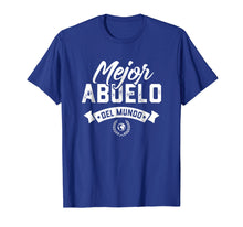 Load image into Gallery viewer, Mens Mejor Abuelo Del Mundo Regalo Para Abuelo T-Shirt
