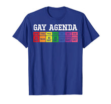 Load image into Gallery viewer, Mens Gay Agenda T-Shirt Pride Love LGBT Tee
