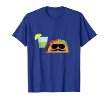 Load image into Gallery viewer, Taco Time T-Shirt - Funny Sunglasses Burrito Mexican Food
