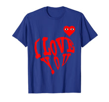 Load image into Gallery viewer, Heart For Comme Lovely In The Des Gift T-Shirt Of Garcon Tee
