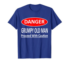 Load image into Gallery viewer, Mens Funny Danger Grumpy Old Man T-Shirt Saying
