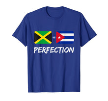 Load image into Gallery viewer, Jamaican Plus Cuban Perfection Heritage Flag Gift T-Shirt
