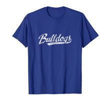 Load image into Gallery viewer, Bulldogs Mascot T Shirt Vintage Sports Name Tee Design
