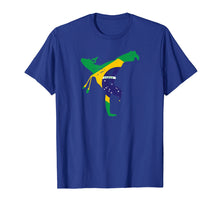 Load image into Gallery viewer, Flag of Brazil Capoeira T-Shirt
