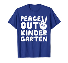 Load image into Gallery viewer, Peace Out Kindergarten T-Shirt Class of 2019 Graduation Gift T-Shirt
