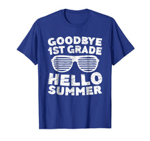 Load image into Gallery viewer, Goodbye 1st Grade Hello Summer T-Shirt First Grade Graduate
