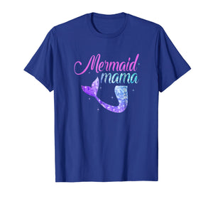 Mermaid Mom Mother's Day Tshirt Mermom Bridesmaid Party Gift