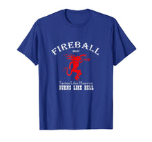 Load image into Gallery viewer, Fireball Whisky Bottle Wine Tastes like Heaven Tshirt
