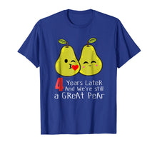 Load image into Gallery viewer, 4th Wedding Anniversary Shirt Gifts Funny Couples T-shirt

