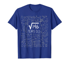 Load image into Gallery viewer, Square Root of 196: 14 Years Old, 14th Birthday Gift T-Shirt
