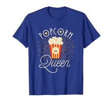 Load image into Gallery viewer, Popcorn Lover Girl Shirt Popcorn Queen Snack Gift T-shirt
