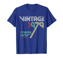 Load image into Gallery viewer, Retro Classic 40th Birthday Gift Born in 1979 Graphic Tee
