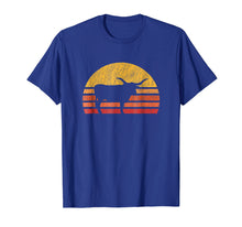 Load image into Gallery viewer, Distressed Retro Sun Silhouette Texas Longhorn T-shirt

