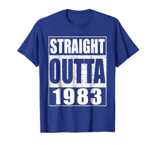 Load image into Gallery viewer, Straight Outta 1983 T-Shirt Funny 36th Birthday Gift Shirt
