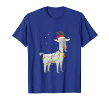 Load image into Gallery viewer, Goat Christmas T Shirt Funny Christmas Gift for Goat Lover
