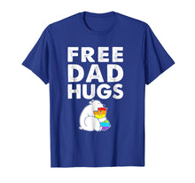 Load image into Gallery viewer, Free Dad Hugs T Shirt LGBT Bear Pride
