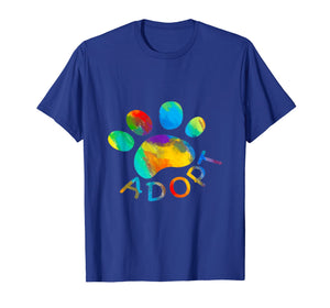 Dog Adoption Adopt Rescue Gift T Shirt For Men Women Kids