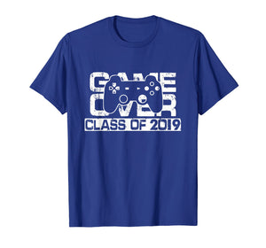 Game Over Class Of 2019 T-Shirt Graduation Gift Shirt