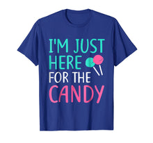 Load image into Gallery viewer, I'm Just Here For The Candy T-Shirt Halloween Gift Shirt
