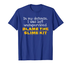 Cute Cool Funny Slime Kit T Shirt for Messy Boys and Girls